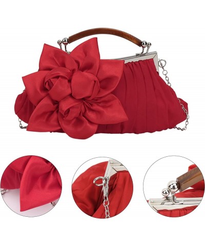 Evening Bag Cute Floral Wristlet Purse Medium Clutch Handbags Phone Pouch T-popular $17.09 Wristlets