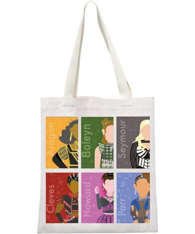 MEIKIUP Six The Musical Gift Queens Broadway Musical Tote Bag Queens Musical Shoulder Bag Musical Theatre Fans Gift Six Music...