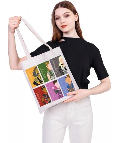 MEIKIUP Six The Musical Gift Queens Broadway Musical Tote Bag Queens Musical Shoulder Bag Musical Theatre Fans Gift Six Music...