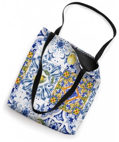 Summer,Sicily inspired,lemon art Tote Bag $12.32 Totes