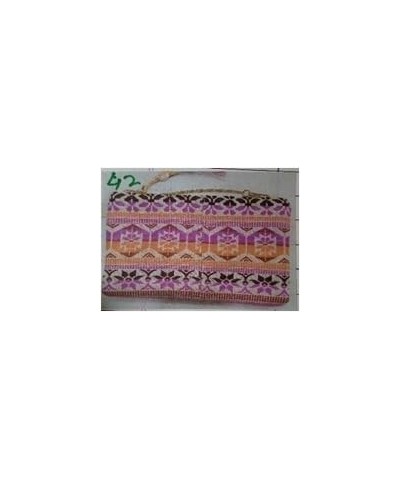 ADiva Jacquard Cotton/Polyester Multicolor Clutch Bag Beautiful Designer Handbag Gift for Girl $13.74 Evening Bags