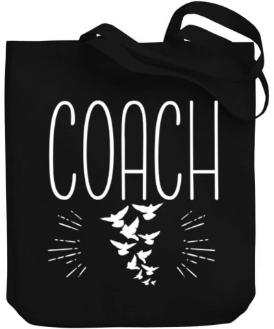 Coach Pigeon Racing Canvas Tote Bag 10.5" x 16" x 4 $23.19 Totes