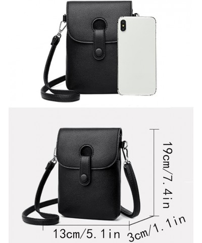 Women Fashion Crossbody Bags Delicate Solid Color Phone Bags Coin Purse Gray $18.72 Totes