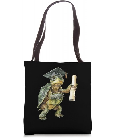 Graduation Turtle - Cap and Diploma Turtle Tote Bag $12.58 Totes