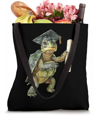 Graduation Turtle - Cap and Diploma Turtle Tote Bag $12.58 Totes