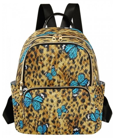 Backpack Purse for Women Colorful Butterflies Leopard Cheetah Casual Shoulder Bag Small Backpack S Medium $15.08 Backpacks