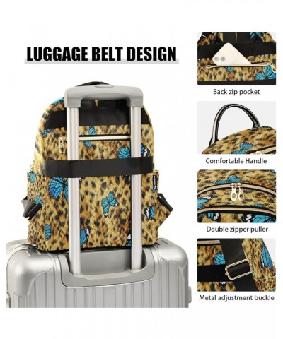 Backpack Purse for Women Colorful Butterflies Leopard Cheetah Casual Shoulder Bag Small Backpack S Medium $15.08 Backpacks