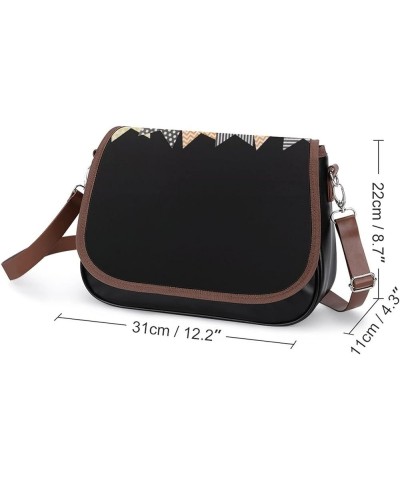 Fashion Crossbody Bags Women's Shoulder Bags Classic City Leather Satchels Hobo Bags Lighting Font Color7 $27.35 Hobo Bags