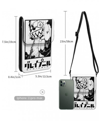 Anime Small Cell Phone Purse Gleipnir Fashion Womens Crossbody Cellphone Bag Mini Shoulder Bag 7.5x5.3 Inches $14.48 Crossbod...