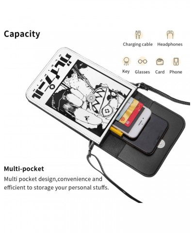 Anime Small Cell Phone Purse Gleipnir Fashion Womens Crossbody Cellphone Bag Mini Shoulder Bag 7.5x5.3 Inches $14.48 Crossbod...