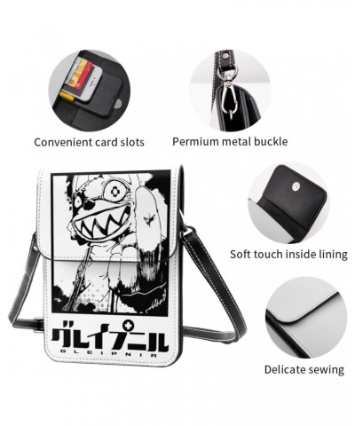 Anime Small Cell Phone Purse Gleipnir Fashion Womens Crossbody Cellphone Bag Mini Shoulder Bag 7.5x5.3 Inches $14.48 Crossbod...