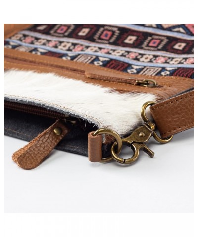 Cowhide & Canvas Crossbody Bags for Women, Western Purses Shoulder Bag Handmade Crossbody Purse Vintage Style S1025 $24.18 Sh...