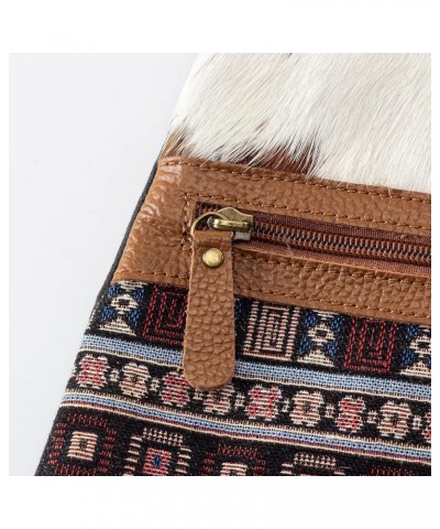 Cowhide & Canvas Crossbody Bags for Women, Western Purses Shoulder Bag Handmade Crossbody Purse Vintage Style S1025 $24.18 Sh...