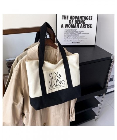 Large Canvas Tote Bag for Women Tote Handbags Hobo Bags Ladies Shoulder Bag Purses and Handbag (A) B $26.67 Totes