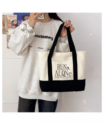 Large Canvas Tote Bag for Women Tote Handbags Hobo Bags Ladies Shoulder Bag Purses and Handbag (A) B $26.67 Totes