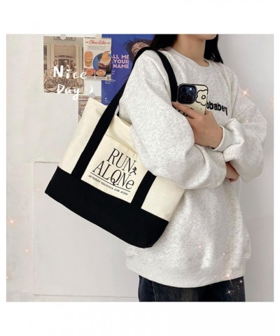 Large Canvas Tote Bag for Women Tote Handbags Hobo Bags Ladies Shoulder Bag Purses and Handbag (A) B $26.67 Totes