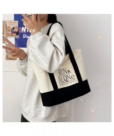 Large Canvas Tote Bag for Women Tote Handbags Hobo Bags Ladies Shoulder Bag Purses and Handbag (A) B $26.67 Totes