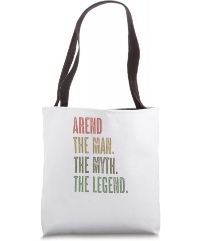 AREND the Man the Myth the LEGEND | FUNNY - Mens Boys Name Tote Bag $15.11 Totes