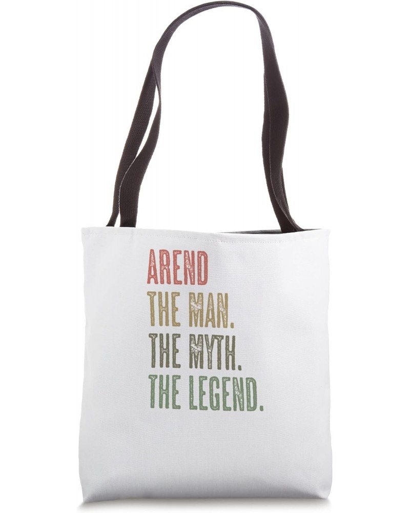 AREND the Man the Myth the LEGEND | FUNNY - Mens Boys Name Tote Bag $15.11 Totes