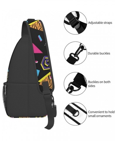 Casual Sling Backpack for Women Chest Shoulder Crossbody Backpack, Gym Funny Sack, Compatible with Cool Basketball Court Satc...