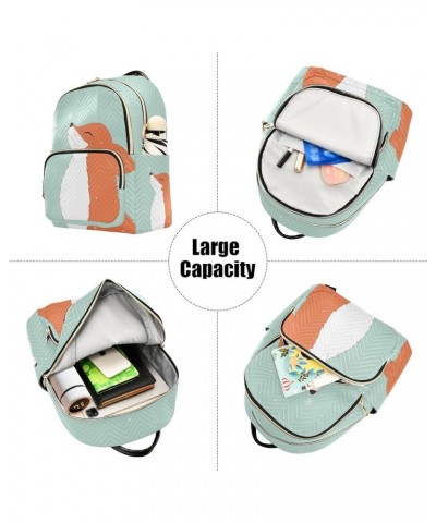 Fox and First Snow Mini Backpack Purse for Women Travel Bag Fashion Daypack Back Pack Shoulder Bag Multicolor Medium $16.73 B...