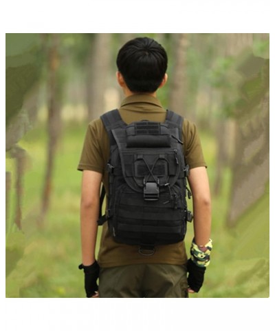 Backpack,Men Trekking Daypack, Water Resistant Hiking Backpack, Nylon Outdoor Backpack Black $56.60 Backpacks