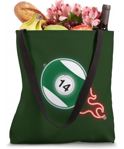 Snooker Billiard Ball No. 14 Pool Player Tote Bag $10.79 Totes