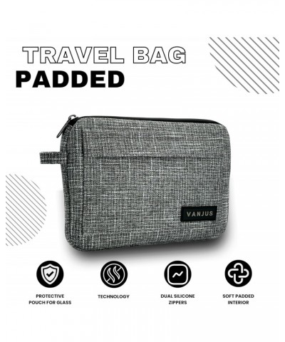 Padded Pouch, Protective Travel Clutch Pouch for Fragile Items Protection (10 Inch Gray) $15.87 Clutches