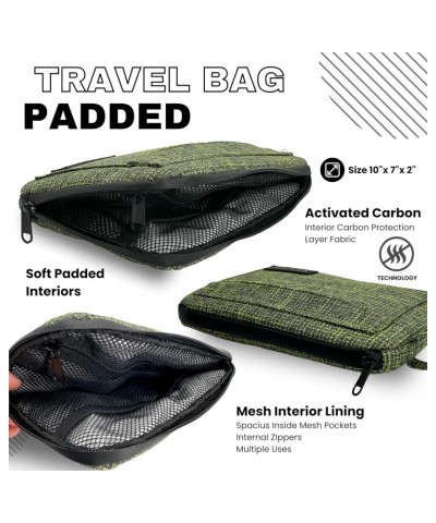 Padded Pouch, Protective Travel Clutch Pouch for Fragile Items Protection (10 Inch Gray) $15.87 Clutches