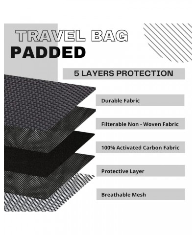 Padded Pouch, Protective Travel Clutch Pouch for Fragile Items Protection (10 Inch Gray) $15.87 Clutches