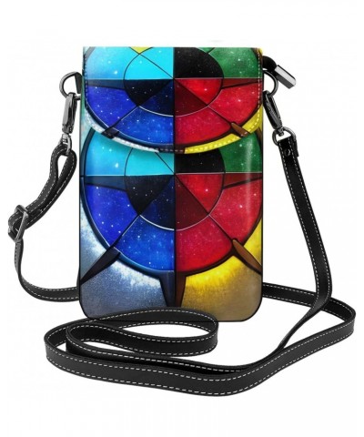 Shine In All Directions Crossbody Bag, Leather Crossbody Flap Mobile Phone Bag. Fashion Tassel Wallet Designed For Women. $22...