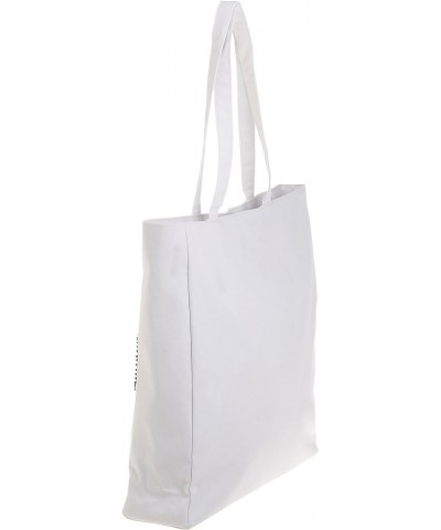 Make Everyday Happy LE CABAS Tote Bag White & Multicolor $49.96 Shoulder Bags