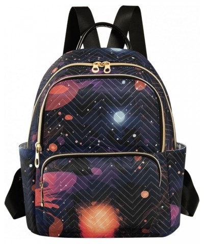 Universe Starry Sky Fashion Backpack Purse Ladies Fashion Rucksack Travel Shoulder Bag Casual Daily Backpack Work Bag Small $...