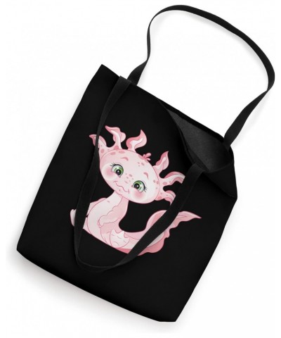 A cute little axolotl in the anime Kawaii Neko Tote Bag $13.00 Totes