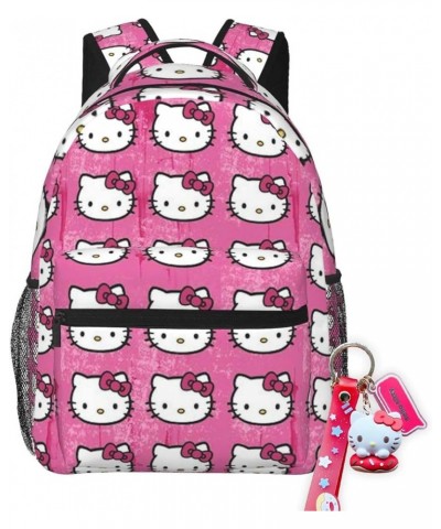 Anime Hello Catkitty Backpack 3d Print Cartoon Sports Backpacks Women Travel Bags Christmas Kitty Theme Pink Handbag Daypack ...