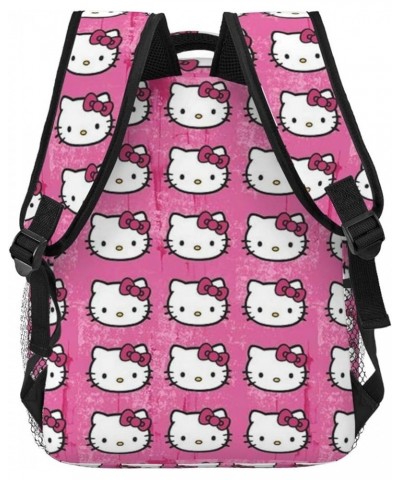 Anime Hello Catkitty Backpack 3d Print Cartoon Sports Backpacks Women Travel Bags Christmas Kitty Theme Pink Handbag Daypack ...