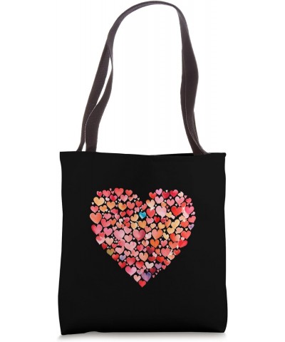 Hearts Explosion Design Tote Bag $10.58 Totes