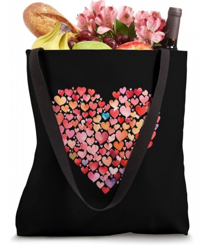 Hearts Explosion Design Tote Bag $10.58 Totes