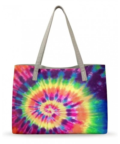 Yuuxorilu Women Purses and Handbags Top Handle Satchel Tie Dye $25.51 Totes