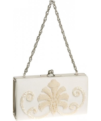 Budapest Small Clutch Ivory $37.26 Evening Bags