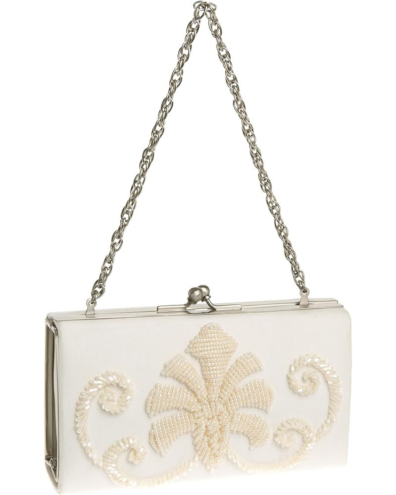 Budapest Small Clutch Ivory $37.26 Evening Bags