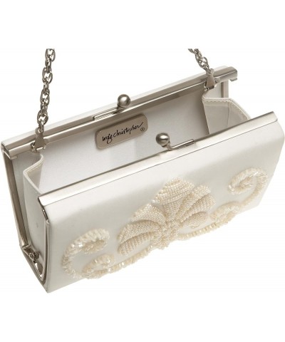 Budapest Small Clutch Ivory $37.26 Evening Bags