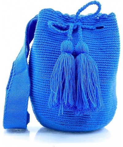 Colombian Handbags, Mochila Wayuu, 100% Original Colombian Cotton Handmade Bucket Bag. (MEDIUM SIZE) B1105 $25.85 Shoulder Bags