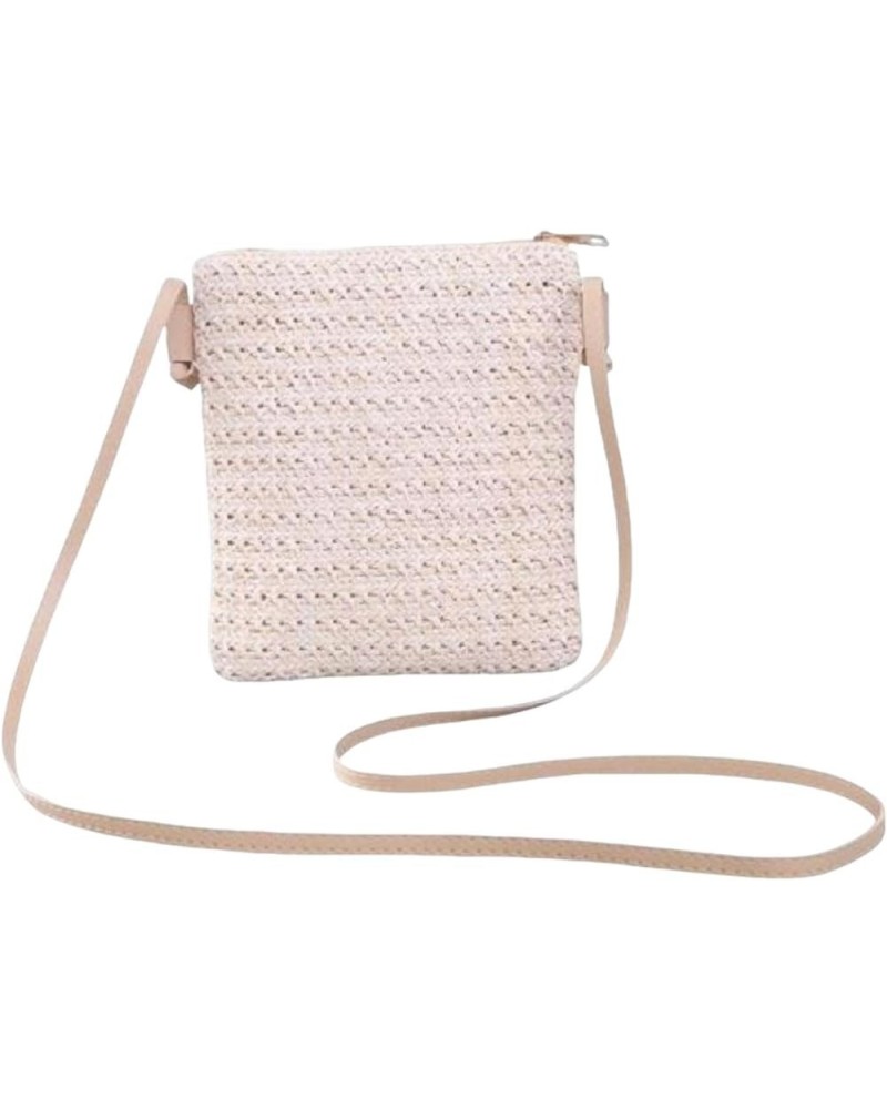 Woven Bags for Women, Fashion Simple Women's Crossbody Bags, Suitable for Women's Casual Light Travel/13 Beige $23.30 Crossbo...