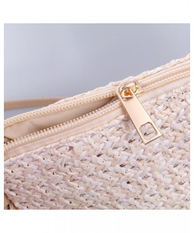 Woven Bags for Women, Fashion Simple Women's Crossbody Bags, Suitable for Women's Casual Light Travel/13 Beige $23.30 Crossbo...