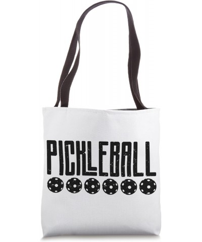 Funny Pickleball Graphic Women Kids Men Pickleball Player Tote Bag $9.90 Totes