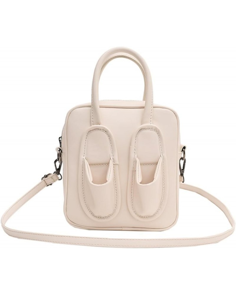 Slippers Handbag Women's Bag 2023 Single-shoulder Messenger Bag A076-w $18.00 Shoulder Bags