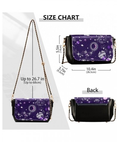 Crossbody Bags for Women Trendy Women's Black Shoulder Bag Small PU Leather Flap Cross Body Bag Handbags Pattern18 $18.03 Cro...