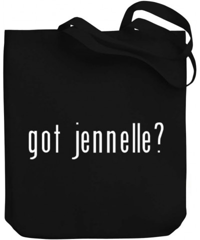 Got Jennelle? Linear Canvas Tote Bag 10.5" x 16" x 4 $22.39 Totes