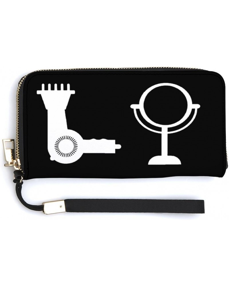 Hairdresser Hairstylist Love Fashionable Handheld Wallet Credit Card Change Handbag Travel Purses Money Organizers Cell Phone...